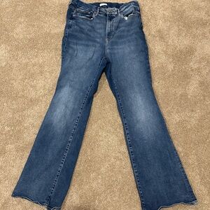 ALWAYS FITS 14-18 GOOD AMERICAN CLASSIC SLIM BOOTCUT JEANS | INDIGO